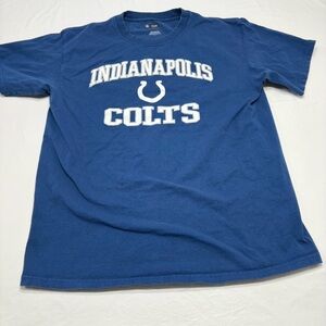 NFL Indianapolis Colts Blue Short Sleeve T Shirt Men’s Large